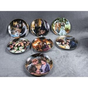 Vintage W.S. George Gone With The Wind Golden Anniversary Porcelain Plates Lot 7